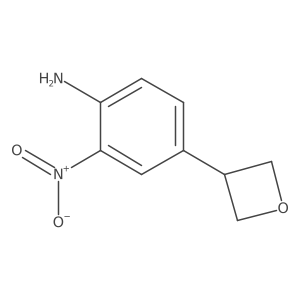 2-Nitro-4-(oxetan-3-YL)aniline Structure