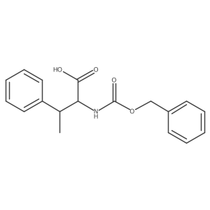 2-{[(Benzyloxy)carbonyl]amino}-3-phenylbutanoic acid结构式