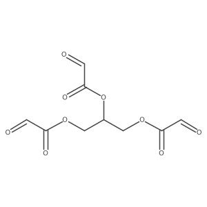 1,1a(2),1a(2)a(2)-(1,2,3-Propanetriyl) tris(2-oxoacetate)结构式
