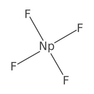 (T-4)-Neptunium fluoride (NpF4)结构式