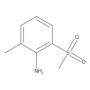 2-Methanesulfonyl-6-methylaniline结构式