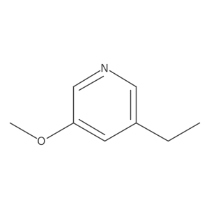 3-Ethyl-5-methoxypyridine结构式