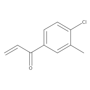 1-(4-Chloro-3-methylphenyl)prop-2-en-1-one Structure