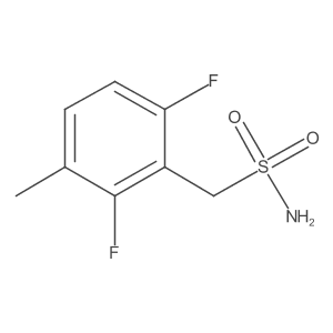 (2,6-Difluoro-3-methylphenyl)methanesulfonamide结构式