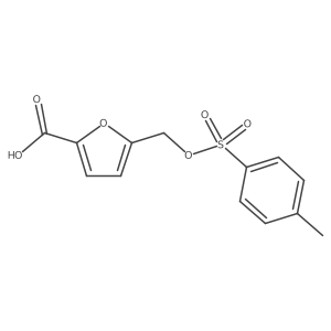 5-{[(4-Methylbenzenesulfonyl)oxy]methyl}furan-2-carboxylic acid结构式