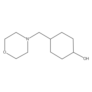 4-[(Morpholin-4-yl)methyl]cyclohexan-1-ol结构式