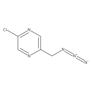 2-(Azidomethyl)-5-chloropyrazine Structure