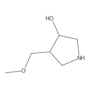 4-(Methoxymethyl)pyrrolidin-3-ol Structure
