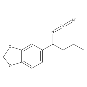 (R)-alpha-Propylpiperonylazide Structure
