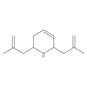 (2S,6S)-2,6-bis(2-methylprop-2-en-1-yl)(2,3,4,5,6-~2~H_5_)-1,2,3,6-tetrahydropyridine结构式