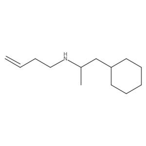 (But-3-en-1-yl)(1-cyclohexylpropan-2-yl)amine结构式