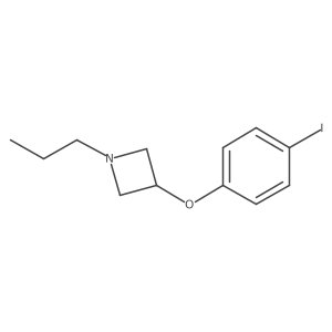 3-(4-Iodophenoxy)-1-propylazetidine结构式