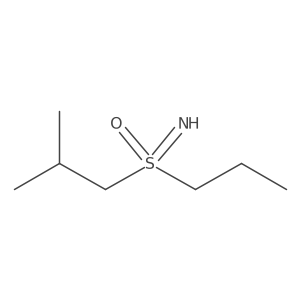 Imino(2-methylpropyl)propyl-lambda6-sulfanone Structure