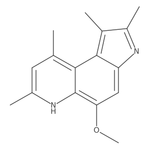 5-methoxy-1,2,7,9-tetramethyl-3H-pyrrolo[3,2-f]quinoline Structure