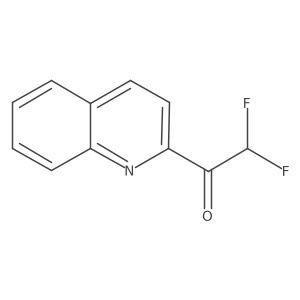 2,2-Difluoro-1-(quinolin-2-yl)ethan-1-one Structure