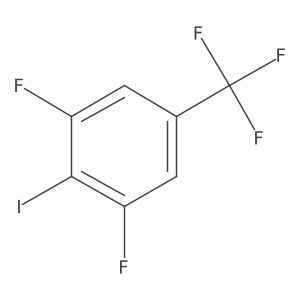 3,5-Difluoro-4-iodobenzotrifluoride Structure