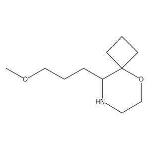 9-(3-Methoxypropyl)-5-oxa-8-azaspiro[3.5]nonane Structure