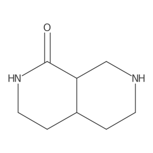 rac-(4aR,8aS)-decahydro-2,7-naphthyridin-1-one Structure