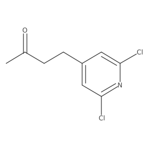 4-(2,6-Dichloropyridin-4-yl)butan-2-one Structure