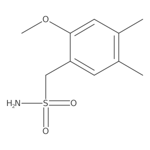 (2-Methoxy-4,5-dimethylphenyl)methanesulfonamide结构式