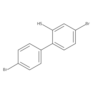 Sc1cc(Br)ccc1-c1ccc(Br)cc1结构式