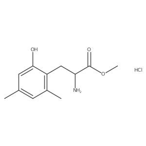 Methyl 2-amino-3-(2-hydroxy-4,6-dimethylphenyl)propanoate;hydrochloride结构式