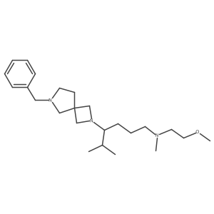 (R)-4-(6-Benzyl-2,6-diazaspiro[3.4]octan-2-yl)-N-(2-methoxyethyl)-N,5-dimethylhexan-1-amine Structure