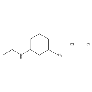 N1-ethylcyclohexane-1,3-diamine dihydrochloride Structure