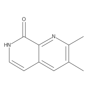 2,3-Dimethyl-1,7-naphthyridin-8(7H)-one Structure