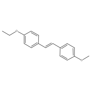 1-Ethoxy-4-[(1E)-2-(4-methoxyphenyl)ethenyl]benzene Structure