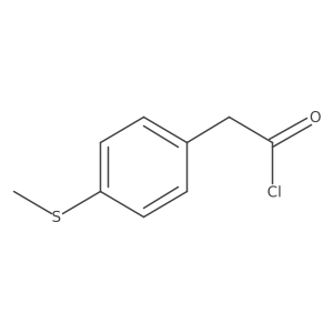 4-(Methylthio)phenylacetyl chloride结构式