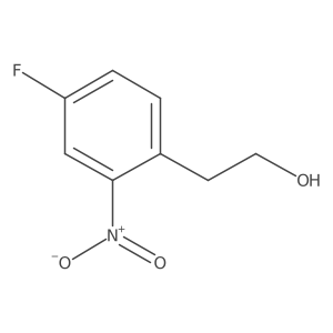2-(4-Fluoro-2-nitrophenyl)ethanol结构式