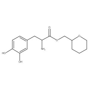 L-Tyrosine, 3-hydroxy-, (tetrahydro-2H-pyran-2-Y结构式