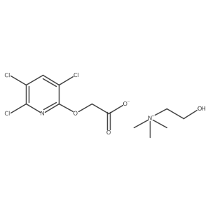 Triclopyr choline Structure