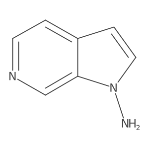 1H-Pyrrolo[2,3-c]pyridin-1-amine结构式