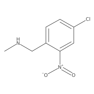 1-(4-chloro-2-nitrophenyl)-N-methylmethanamine Structure
