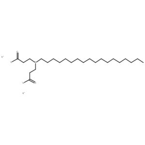 Dipotassium 3,3'-(octadecylimino)dipropanoate Structure