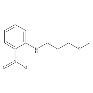 N-[3-(Methylsulfanyl)propyl]-2-nitroaniline Structure