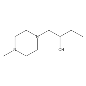 1-(4-Methylpiperazin-1-yl)butan-2-ol Structure