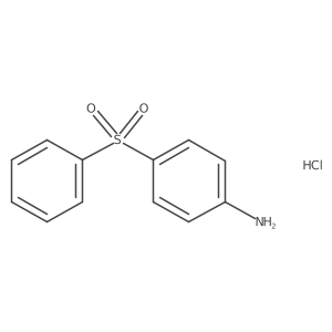 4-Benzenesulfonyl-phenylamine hydrochloride Structure