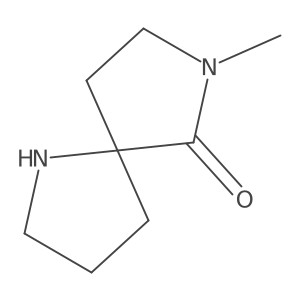 7-Methyl-1,7-diazaspiro[4.4]nonan-6-one Structure