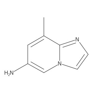 8-Methylimidazo[1,2-a]pyridin-6-amine Structure