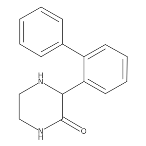 (S)-3-([1,1'-Biphenyl]-2-yl)piperazin-2-one Structure