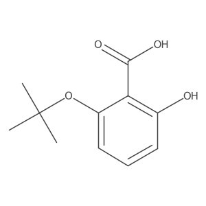 2-Tert-butoxy-6-hydroxybenzoic acid Structure