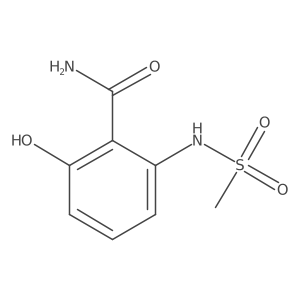 2-Hydroxy-6-(methylsulfonamido)benzamide结构式