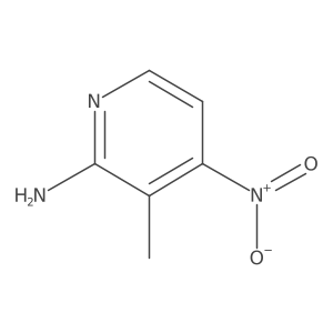 2-Pyridinamine, 3-methyl-4-nitro- Structure
