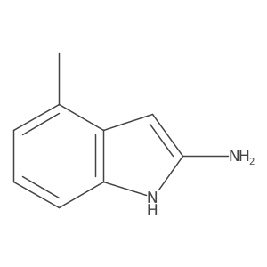 4-methyl-1H-indol-2-amine Structure