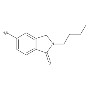 5-Amino-2-butylisoindolin-1-one结构式