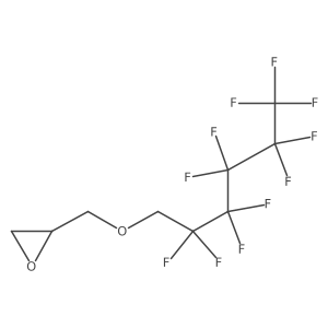 2-{[(2,2,3,3,4,4,5,5,6,6,6-Undecafluorohexyl)oxy]methyl}oxirane Structure