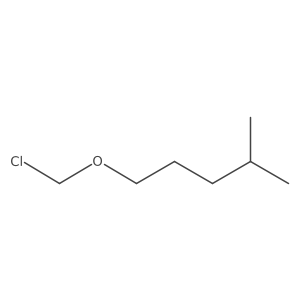 1-(Chloromethoxy)-4-methylpentane结构式
